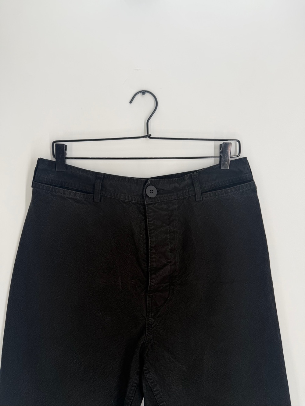 Jesse Kamm Ranger High Rise Slim Tapered Leg Pants In Black